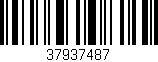 Código de barras (EAN, GTIN, SKU, ISBN): '37937487'