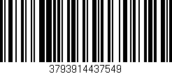 Código de barras (EAN, GTIN, SKU, ISBN): '3793914437549'