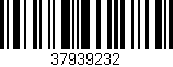 Código de barras (EAN, GTIN, SKU, ISBN): '37939232'