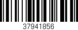 Código de barras (EAN, GTIN, SKU, ISBN): '37941856'