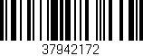 Código de barras (EAN, GTIN, SKU, ISBN): '37942172'