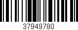 Código de barras (EAN, GTIN, SKU, ISBN): '37949780'