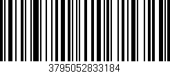 Código de barras (EAN, GTIN, SKU, ISBN): '3795052833184'