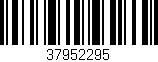Código de barras (EAN, GTIN, SKU, ISBN): '37952295'
