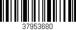 Código de barras (EAN, GTIN, SKU, ISBN): '37953680'