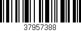 Código de barras (EAN, GTIN, SKU, ISBN): '37957388'