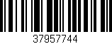 Código de barras (EAN, GTIN, SKU, ISBN): '37957744'