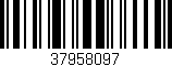 Código de barras (EAN, GTIN, SKU, ISBN): '37958097'