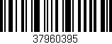 Código de barras (EAN, GTIN, SKU, ISBN): '37960395'