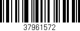 Código de barras (EAN, GTIN, SKU, ISBN): '37961572'