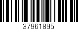 Código de barras (EAN, GTIN, SKU, ISBN): '37961895'