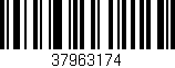 Código de barras (EAN, GTIN, SKU, ISBN): '37963174'