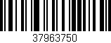 Código de barras (EAN, GTIN, SKU, ISBN): '37963750'