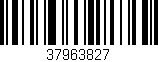 Código de barras (EAN, GTIN, SKU, ISBN): '37963827'