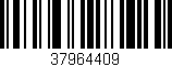 Código de barras (EAN, GTIN, SKU, ISBN): '37964409'