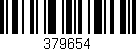 Código de barras (EAN, GTIN, SKU, ISBN): '379654'