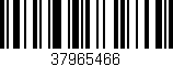 Código de barras (EAN, GTIN, SKU, ISBN): '37965466'