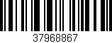 Código de barras (EAN, GTIN, SKU, ISBN): '37968867'