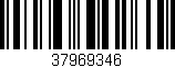 Código de barras (EAN, GTIN, SKU, ISBN): '37969346'
