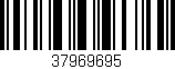 Código de barras (EAN, GTIN, SKU, ISBN): '37969695'