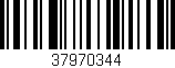 Código de barras (EAN, GTIN, SKU, ISBN): '37970344'