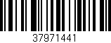 Código de barras (EAN, GTIN, SKU, ISBN): '37971441'