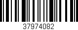 Código de barras (EAN, GTIN, SKU, ISBN): '37974082'