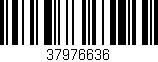 Código de barras (EAN, GTIN, SKU, ISBN): '37976636'