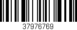 Código de barras (EAN, GTIN, SKU, ISBN): '37976769'