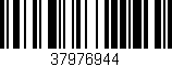 Código de barras (EAN, GTIN, SKU, ISBN): '37976944'