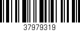 Código de barras (EAN, GTIN, SKU, ISBN): '37979319'