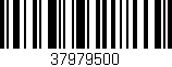 Código de barras (EAN, GTIN, SKU, ISBN): '37979500'