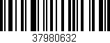 Código de barras (EAN, GTIN, SKU, ISBN): '37980632'