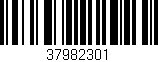 Código de barras (EAN, GTIN, SKU, ISBN): '37982301'
