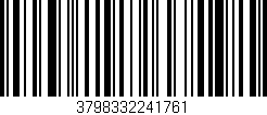 Código de barras (EAN, GTIN, SKU, ISBN): '3798332241761'