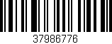 Código de barras (EAN, GTIN, SKU, ISBN): '37986776'