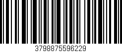 Código de barras (EAN, GTIN, SKU, ISBN): '3798875596229'