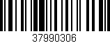 Código de barras (EAN, GTIN, SKU, ISBN): '37990306'
