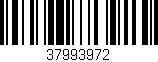 Código de barras (EAN, GTIN, SKU, ISBN): '37993972'