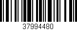 Código de barras (EAN, GTIN, SKU, ISBN): '37994480'