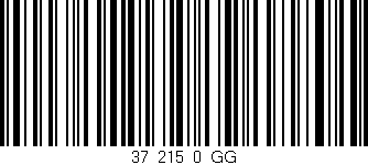 Código de barras (EAN, GTIN, SKU, ISBN): '37_215_0_GG'