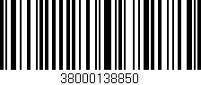 Código de barras (EAN, GTIN, SKU, ISBN): '38000138850'