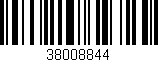 Código de barras (EAN, GTIN, SKU, ISBN): '38008844'