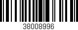 Código de barras (EAN, GTIN, SKU, ISBN): '38008996'