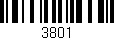 Código de barras (EAN, GTIN, SKU, ISBN): '3801'