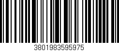 Código de barras (EAN, GTIN, SKU, ISBN): '3801983595975'