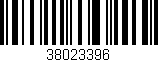 Código de barras (EAN, GTIN, SKU, ISBN): '38023396'