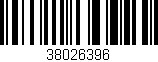 Código de barras (EAN, GTIN, SKU, ISBN): '38026396'