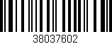 Código de barras (EAN, GTIN, SKU, ISBN): '38037602'