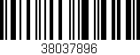 Código de barras (EAN, GTIN, SKU, ISBN): '38037896'